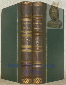 Aeschinis Oratoris opera graece. Ad fidem codicum manuscriptorum recognovit animadversionibusque illustrauit Jo. Henr. Bremius, helveto-turicensis. Vol. I. Vol. II.