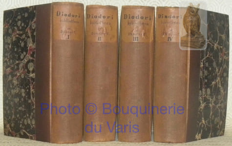 Diodori Bibliotheca Historica edidit Ludovicus Dindorfius. Vol. I, vol. II, vol. III, vol. IV.