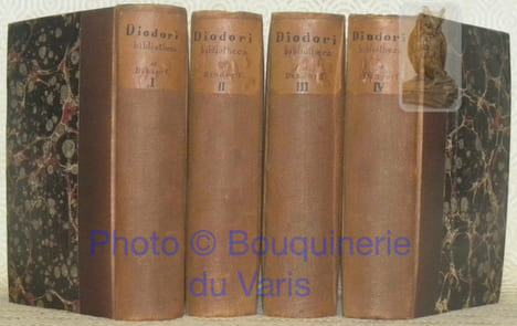 Diodori Bibliotheca Historica edidit Ludovicus Dindorfius. Vol. I, vol. II, vol. III, vol. IV.. DIODORUS SICULUS.