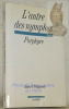 L'antre des nymphes dans l’’Odyssée. Traduit du grec par Yann Le Lay d’après le texte nouvellement établi par le séminaire classics de l’université de ...