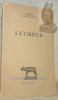 Lucrèce.. ERNOUT, A.