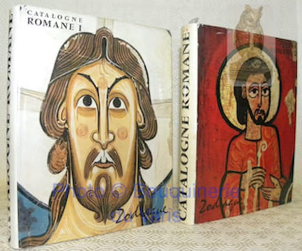 Catalogne Romane I et II. Tome I. Préface de Jean Ainaud de Lasarte. Traduit de l’espagnol par Madame C. Bernadi. Traduction allemande de Dom Albert ...