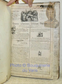 Nouveau Charivari Politique Vaudois paraissant une fois par mois. 1e Livraison (Avril 1839) - 3 - 4 - 5 - 6 - 7 - 8 - 9 - 10 Décembre 1839 (non ...