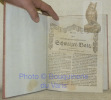 Der aufrichtige und wohlerfahrne Schweizer-Bote. Nos 27 bis 52, 1806.. 