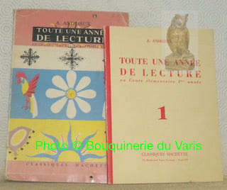 Toute une année de lecture au Cours élémentaire 1ère année, 1.