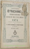 Nouvelles Etrennes Fribourgeoises. Almanach des villes et des campagnes. 1874. Huitième année.. 