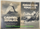 2 Titres. Collection Montagne. Karakoram, Himalaya. Sommets de 7000 m. Avec 3 cartes en noir dans le texte, 1 illustration en couleurs et 35 ...