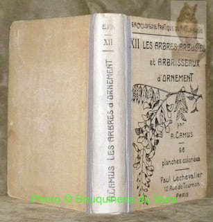 Les Arbres, Arbustes et Arbrisseaux d’ornement. 96 Planches coloriées avec explications, 100 figures originales de l’auteur. Collection Encyclopédie ...