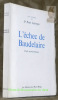 L’échec de Baudelaire. Essai psychanalytique sur la névrose de Charles Baudelaire.. LAFORGUE, Dr. René.