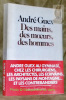 Des mains, des moeurs, des hommes.. GUEX, André.