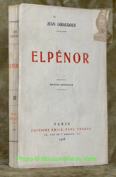 Elpénor. Edition originale.. GIRAUDOUX, Jean.