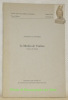 Le Moulin de Vaulion (Canton de Vaud). Société suisse des traditions populaires, Vieux métiers, Section Film, Fascicule 29.. HAINARD, Jacques.