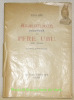 Almanach illustré du Père Ubu (XXe Siècle). Illustrations de Pierre Bonnard.. JARRY, Alfred.