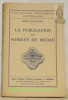 La publication des soirées de Médan. Collection Les Grands Evénements Littéraires.. DUMESNIL, René.