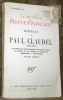 La Nouvelle Revue Française 3e année no 33, 1er septembre 1955. Hommage à Paul Claudel 1868-1955. Le poète, le philosophe, le dramaturge, la bible et ...