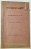 Gustave Flaubert. Etude couronée à Rouen, le 15 Août 1896 par la Société Littéraire et Artistique “La Pomme”.. COUTANT, Paul.