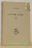 Contre Celse. Tome III (Livres V et VI). Introduction, texte critique, traduction et notes par Marcel Borret.. ORIGENE.