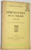 Réminiscences d’une imigrée 1865-1920. Avant-propos du Comte Raymond de Vogüé.. Galitzine, Princesse Véra.