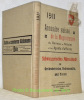 1911. Annuaire suisse de la Magistrature du Bareau, du Notariat et des Agents d’affaires. Schweizerisches Adressbuch für Gerischtsbehörden, ...