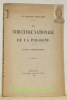 La structure nationale de la Pologne. Etude statistique.. FREJLICH, Dr. Joseph.