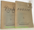 2 Volumes. 1. Prose. Préface de Jules Carrara. 2. Poésie. Préface de Philippe Godet.. BIPPERT, Auguste.
