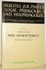 Der Sigmatismus. Bedingungen und Behandlung. Arbeiten zur Psychologie, Pädagogik und Heilpädagogik Band 23.. Kramer, Josefine.