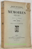 Mémoires (1900 - 1914). Traduit de l’allemand par Louis Arnold. Préface de Jacques Bainville.. SCHOEN, Baron de.