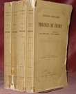 Chants et chansons populaires de la France. 4 volumes . Notices par Dumersan, accompagnement de piano par H. Colet, Champfleury, J.-B. Wekerlin pour ...
