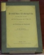 Die Preussischen Kirchengesetze der Jahre 1874 und 1875 nebst dem Reichsgesetze vom 4. Mai 1874.Herausgegeben mit Einleitung und Kommentar.. ...