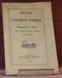 COMPTE-RENDU de la séance de l’Assemblée Générale de la Compagnie de l’Ouest des Chemins de Fer suisses du 28 mai 1855.. 