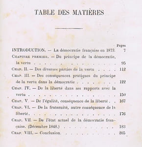 À LA DÉMOCRATIE FRANÇAISE. La démocratie française en 1873. De la vraie démocratie 1848.