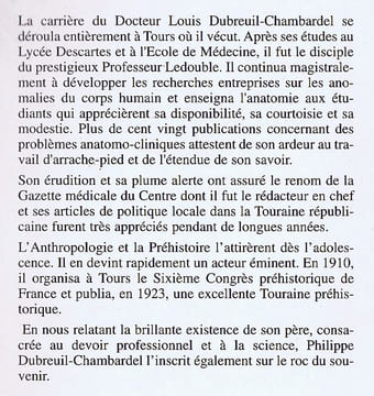 LOUIS DUBREUIL-CHAMBARDEL, Grand savant et "honnête homme". DUBREUIL-CHAMBARDEL Philippe. Préface par le Professeur Émile Aron.