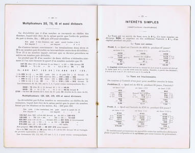 STÉNARITHMIE-RICHARD - Art de calculer aussi vite que la pensée apprise sans maître en quelques heures.