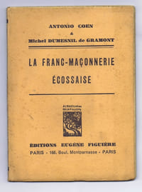 LA FRANC-MAÇONNERIE ÉCOSSAISE.