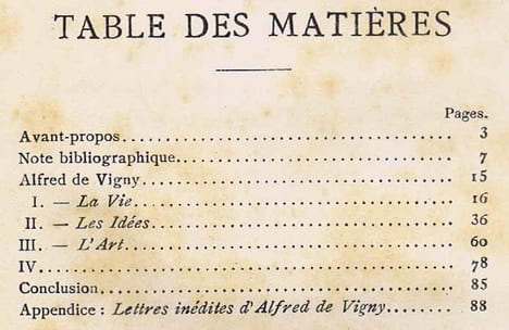ALFRED DE VIGNY - Essai accompagné d'une note bibliographique et de lettres inédites.. MASSON Maurice