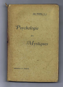 INTRODUCTION À LA PSYCHOLOGIE DES MYSTIQUES.
