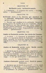 PETIT TRAITÉ DE MORALE SOCIALE. Programme 1902