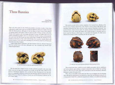International NETSUKE Society Journal. undefined