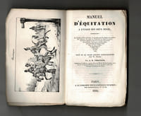 MANUEL D'ÉQUITATION À L'USAGE DES DEUX SEXES
