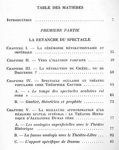 THÉÂTRE ET PRÉ-CINÉMA. Essai sur la problématique du spectacle au XIXe siècle.