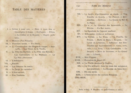 SOUVENIRS DE LA FLÈCHE