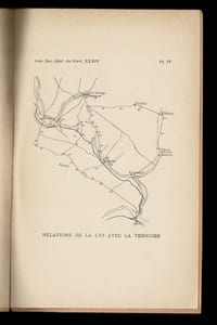 UNE ERREUR DE LA CARTE D'ÉTAT MAJOR - RELATIONS DE LA LYS AVEC LA TERNOISE.