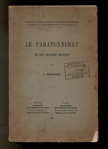 LE PARATONNERRE ET SES PROGRÈS RÉCENTS