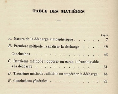 LE PARATONNERRE ET SES PROGRÈS RÉCENTS
