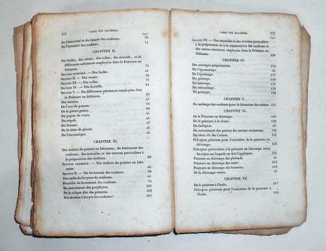 TRAITÉ COMPLET, THÉORIQUE ET PRATIQUE DE LA PEINTURE EN BATIMENS, de la vitrerie, de la dorure, de la tenture de papiers; à l'usage des entrepreneurs ...