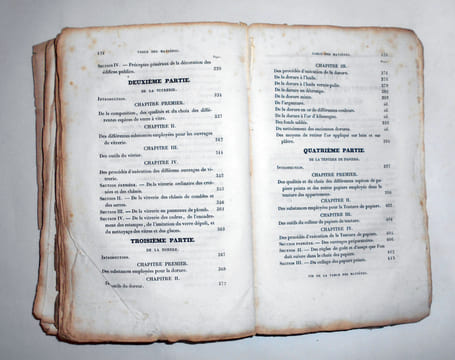 TRAITÉ COMPLET, THÉORIQUE ET PRATIQUE DE LA PEINTURE EN BATIMENS, de la vitrerie, de la dorure, de la tenture de papiers; à l'usage des entrepreneurs ...