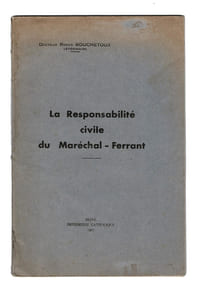 LA RESPONSABILITÉ CIVILE DU MARÉCHAL-FERRANT