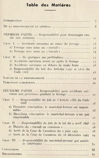 LA RESPONSABILITÉ CIVILE DU MARÉCHAL-FERRANT