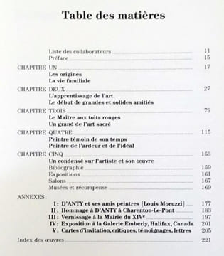HENRY D'ANTY 1910 - [1988]  ÉCOLE DE PARIS  CINQUANTE ANS DE PEINTURE. ROSA René