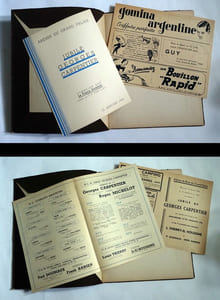 Programme du Jubilé de GEORGES CARPENTIER. 12 janvier 1894 - 12 janvier 1944. Organisé par La France Socialiste.